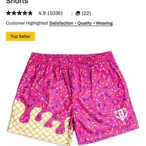 Colorful Sprinkle Kids Shorts